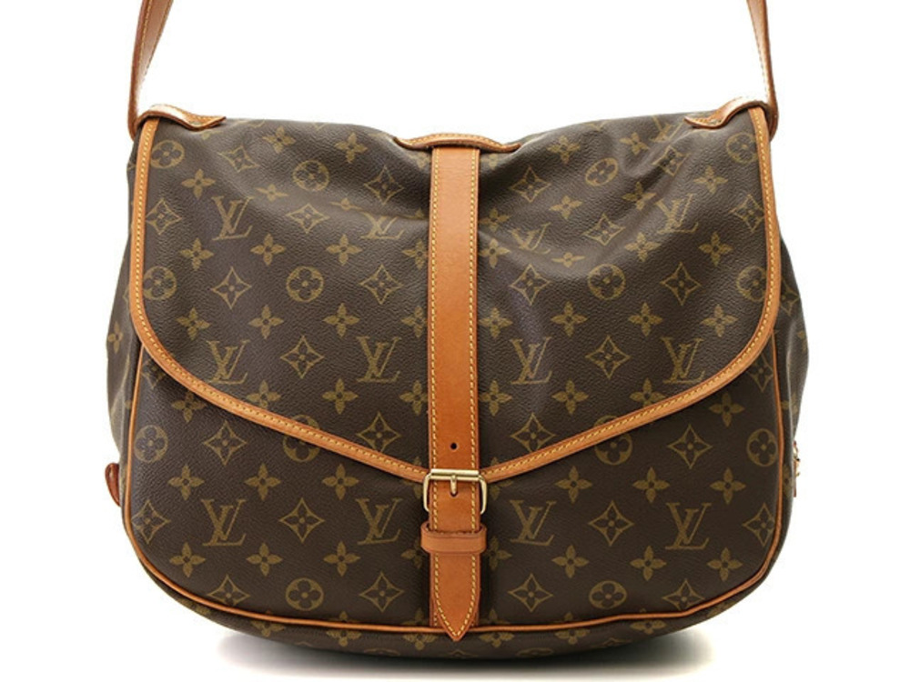 LOUIS VUITTON Saumur Monogram Shoulder Bag